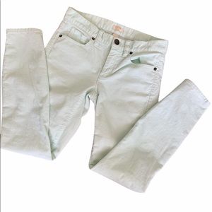 J. Crew women’s Mint Green Cords/Pants Size 24